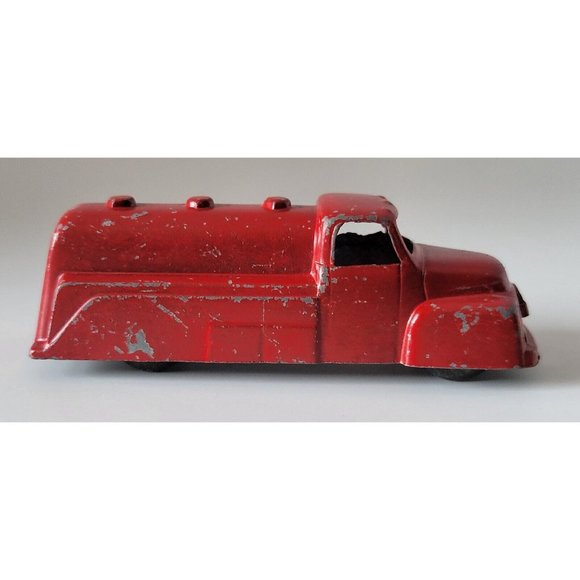 Goodee Red Tanker Truck Diecast Made In USA Vintage - Picture 5 of 8